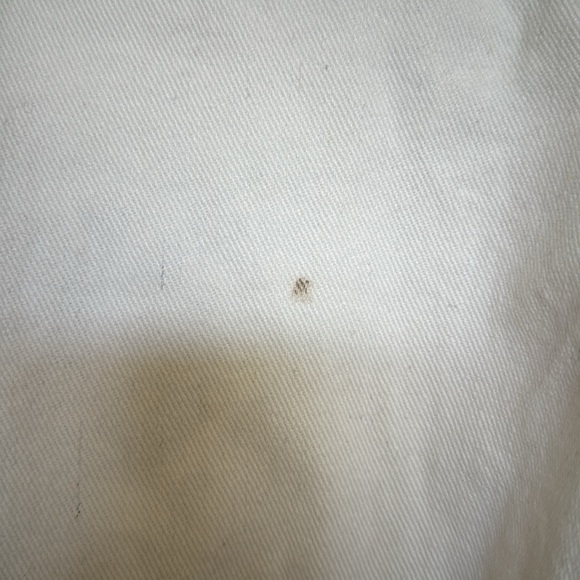 Oversized Forever 21 White Jean Jacket - Picture 9 of 10